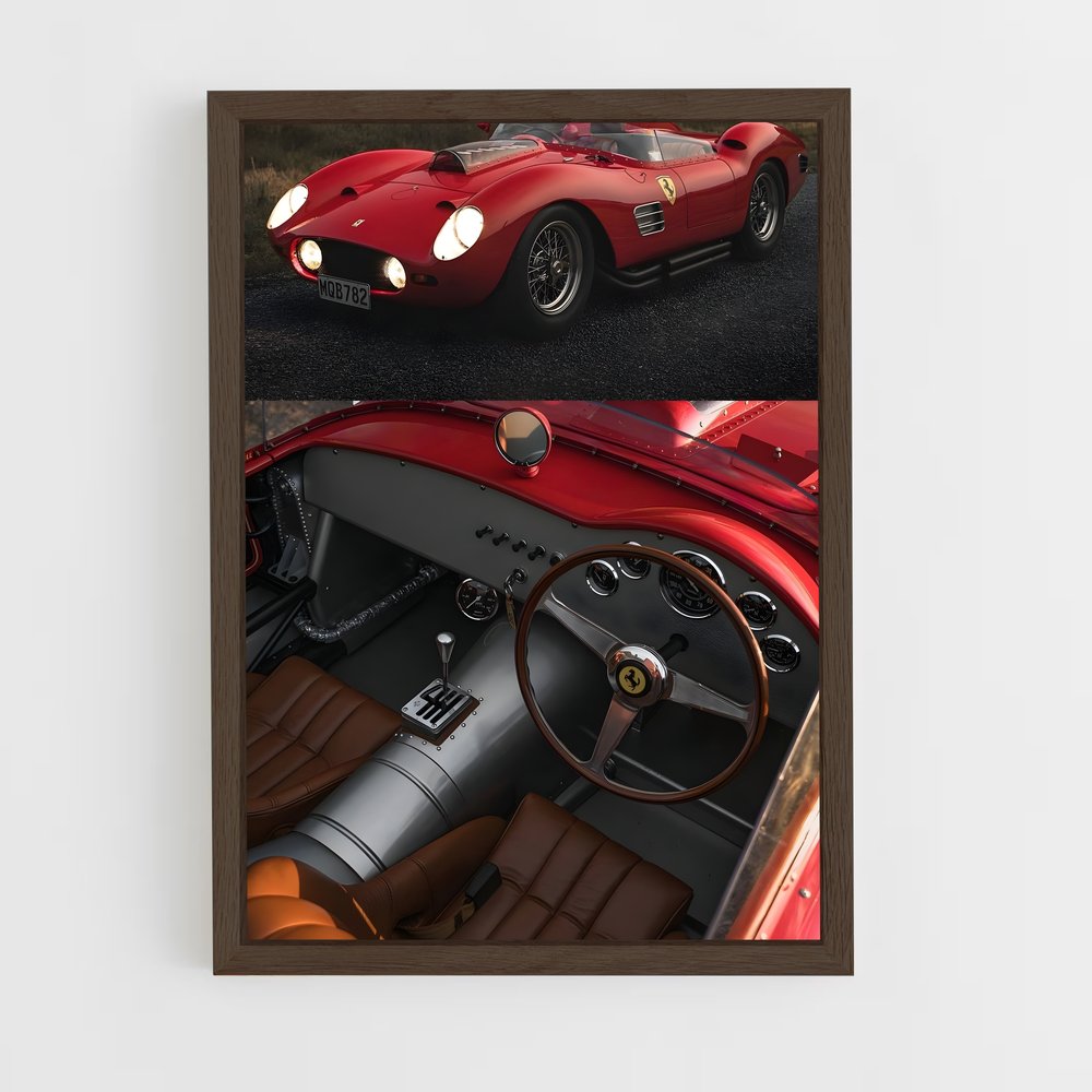 Poster Ferrari Rossa (vue 5)